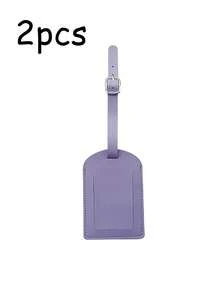 Luggage Tag For Cruise Ship Essentials, Cruise Luggage Tag Holder, PU Luggage Tags For Cruise Lines Travel Essentials ,For Travel Backpack Luggage Suitcase Travel Gear, Holiday Camping Holiday Essentials, Travel Accessories Card Holder Suitcase Tag Name Tag Card Sleeve Hanging Tag Pendant, Vacation Accessories Suitcase Tag For Luggage - Multicolor - View 20