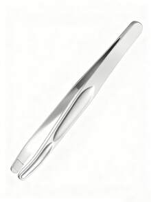1pc Round Eyebrow And Facial Hair Removal Tweezers - Seamless Clamping, Precise Trimming Of Short Hair, Easy Combing Of Eyebrows, Beards And Sideburns - Durable Beauty Tool, Suitable For Both Men And Women. Birthday Gifts, Thanksgiving Gifts And Valentine's Day Gifts Are Ideal Choices For Presenting To Relatives And Friends