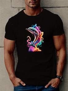 Men T-Shirts - Black - View 1
