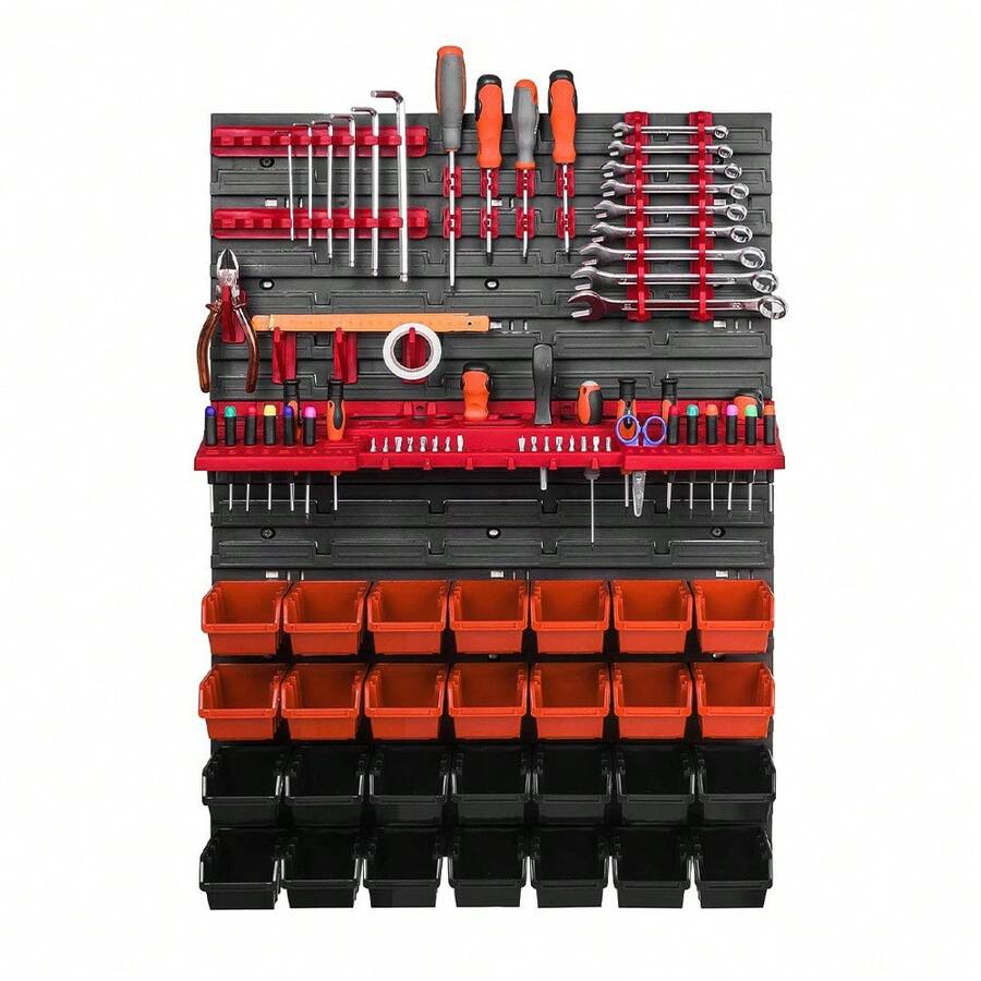 Garage Tool Storage Racks - الأحمر - مشاهدة 1