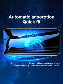 2片装360°隐私保护钢化玻璃屏幕保护膜，适用于 17/17 Air/17 Pro/16e/16/16 Pro/16 Plus/16 Pro Max/15/14/13/12/11系列 | 自动对齐防尘 | 新手也能轻松安装 | 四向防窥 | 防指纹 | 防刮花 - 2 pieces - 查看 9