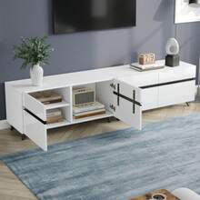 Television Stands & Entertainment Centers - White - View 4