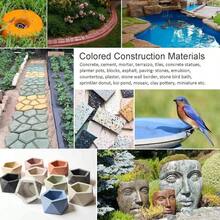 AWYYMatte Black Iron Oxide Powder Concrete Pigment Powder Grout Colorant Color Dye For Cement Stucco Plaster Mortar Paint Coating Wood Stain Putty Epoxy Resin - 5 Oz Black - 黑色 - 查看 3