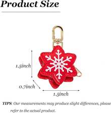 Coin Purse Keychain Keychain Bag Charm Wallet Handbag Leather Coin Pouch Women's - bông tuyết - Xem 10