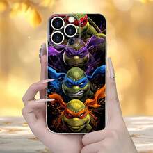 Funda para teléfono Turtle Power , compatible con fundas para teléfonos ,  17,  16 Pro Max,  15 Pro Max,  13 y  12. Fabricada en material TPU, brinda protección contra golpes y caídas. Es un gran regalo para familiares, amigos, amantes de los cómics, niños y niños. Tarta de Fresa, cubiertas, funda de teléfono, fundas de teléfono, funda de , funda de  17 Pro, funda de  16, navidad, funda de  17 Pro Max, funda de  17, fundas de , funda de  15,  17 Pro Max, fundas para , funda de  16 Plus, regalos de navidad, funda de  13, funda de teléfono de navidad, funda de  16 Pro, funda de teléfono  15, funda de teléfono  13, funda de  50, rosa, funda de teléfono rosa, regalos, malvado, regalos para mujeres, funda de teléfono linda, regalos para hombres, funda de teléfono negra, regalos para hombres - transparente - Ver 3