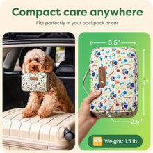 KeepGoing - Kit de primeros auxilios para perros - Kit de emergencia para mascotas para perros y gatos - Accesorios de viaje para perros para coche camping y senderismo - Patas - Ver 3