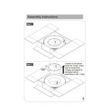 FUNIDEE Elegant Easy Assembly Round Coffee Table With 6.8" Thick Tabletop, Modern Drum End Table, Minimalist Fluted Center Table With Sturdy Base For Living Room, Home Decor, Room Decor - Walnut Colored - 查看 11