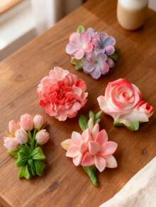 [3D Chrysanthemum Silicone Mold] Flexible Silicone, Heat Resistant Odorless, Multi-Purpose DIY /Candle/Resin Craft Tool, Mother's Day Valentine's Day Home Decor Essential