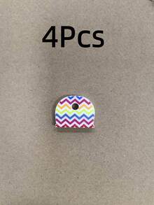 2/4/10个彩色硅胶钥匙扣 - 再也不用担心钥匙混淆！柔软的钥匙识别标签，适用于家庭、办公室和Airbnb房东 - 色彩鲜艳、经久耐用的钥匙套，方便快速识别钥匙，适合海滩、夏季、度假、旅行、外出、家居用品、母亲节礼物、卧室装饰、花园、厨房装饰、夏季、海滩、旅行必备品、房间装饰、软萌可爱、毕业季等场合。 - 彩色 - 查看 19