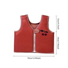 儿童充气游泳救生衣背心 - 浮力救生衣 - 轻便透气，男女童均适用，无袖设计，适合水上游泳、户外水上运动背心