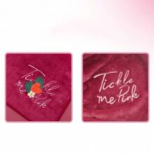 Miniso 草莓熊系列连帽休闲毯，珊瑚绒材质，加厚保暖，可爱卡通连帽设计，居家办公午睡毯，追剧毯，亲肤多功能毯（1 件装） - 粉色 - 查看 6