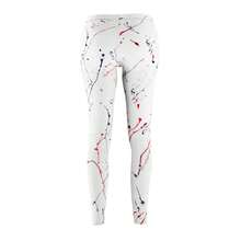 Messy Mafia ™   Inspired Women's Leggings Workout Pants, Yoga, Tailgating, Debauchery, Casual, Cut & Sew, Football - 風格 - 查看 3