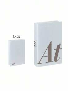 1/3件装 时尚折叠仿真书装饰品，时尚家居风格LOVE/AT/HOME纸板书装饰品，现代设计师仿装饰书，适用于家居、客厅、桌面、墙面装饰，适用于各种场景