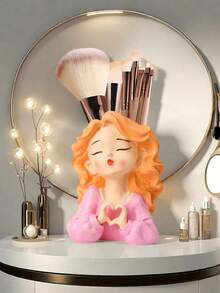 1 chậu hoa Nordic Light Luxury Fairy đường kính lớn, giá để đồ mỹ phẩm phòng tắm sáng tạo, hộp đựng đồ, cũng có thể dùng để cắm hoa khô, đồ trang trí chậu phòng khách, trang trí phòng ngủ nhà hiện đại - Nhiều màu - Xem 4