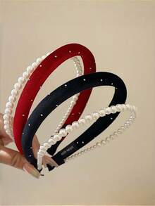 3 قطع شريط رأس أنيق متعدد الاستخدامات مطرز بزهور، مناسب للاستخدام اليومي، المنزل، المدرسة، الشاطئ، المكتب، التنقل، الحفلات، العطلات، عيد الميلاد، عيد الحب، عيد الأم، الزفاف، مهرجان الموسيقى، التخرج، إكسسوارات شعر للنساء