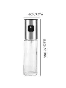 A 100ml/200ml Glass Oil Spray Bottle, Kitchen Spray Push-Type Barbecue Oil Spray Pot, Fitness Home Kitchen Cooking Oil Olive Oil Atomization Oil Control Pot - Multicolor - View 14