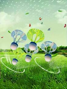 1pc White Or Yellow-Green, Wind-Resistant And Durable PA Nylon Badminton Shuttlecock, High Flight Stability, Professional Training And Competition Use, Outdoor Sports Preferred, Great Gift For Badminton Enthusiasts, Suitable For 80 Regions, Meets Requirements For 11 Holidays, Perfect For Halloween And Christmas