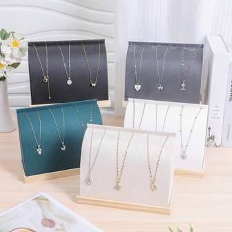 BOOVO 1 pieza Soporte de exhibición de pulsera y collar, organizador de cadenas y colgantes de joyería, regalo de Navidad