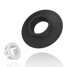 6PCS SV01967 Replacement Flush Valve Seal & Clip - Compatible With Ideal Standard Toilet Cistern - Black - View 3