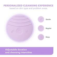 XAPY FOREO LUNA 4 Face Cleansing Br - Firming Face Masr - Anti Aging Care - Enhances Absoron - Simple Skin Care Tools - Sensitive Skin - Màu nâu Sô-cô-la - Xem 6