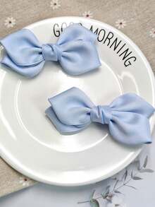 Suricat 1 Pair (2 Pieces) Of Detachable DIY Shoe Clips With A White Bow Design. These Stylish And Elegant Women's Shoe Accessories Are Suitable For High Heels And Low-Cut Shoes, And Are Perfect For Office, Business, And Dating Occasions.