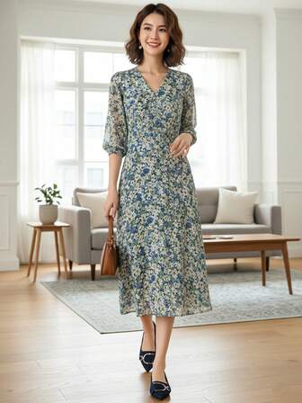 WHDXY 1 Pair Women's Pointed Toe Flats, Soft Leather Office Shoes, Versatile Loafers, Shallow Soft Bottom Fairy Style Flat Heel Slip-On Commuting Casual Shoes