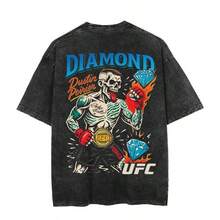 Dustin Poirier Last Dance Acid Wash T-Shirt, Diamond Poirier Vintage T-Shirt,  MMA Washed Tee, Gift For Fighters, Gift For  Fans - màu đen - Xem 3