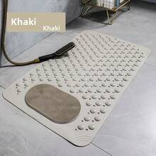 Premium Non-Slip Shower & Bathtub Mat - Thick Rubber Bath Mat With Drain Holes & Strong Suction Cups, Anti-Slip Bathroom Floor Mat For Wet & Dry Surfaces, Quick-Dry Design With Massage Texture - Ideal For Spa, Gym Locker Rooms & Luxury Bathrooms (Housewarming/Valentine's Day Gift) - Multicolor - View 17