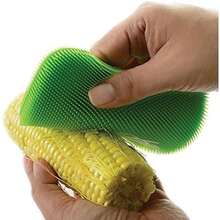 Norpro 1090 - Cepillo para Polvo de Silicona para Platos con Pajarita, Color(Verde) - Multicolor - Ver 2