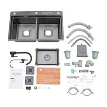 YUNRUX Kitchen Sinks - Black - View 5