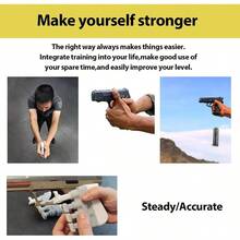 Entrenador de gatillo, dispositivo de asistencia de entrenamiento dryfire: entrenador de dedos de gatillo, herramienta compacta de ritmo de disparo perfecta para cualquier persona que busque - 1 etapa - Ver 5