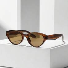 Bộ trang phục đi chơi cổ điển dành cho nữ, kính mắt mèo thời trang, đa năng, chất liệu PC (Polycarbonate), phong cách thường ngày, phù hợp cho mọi mùa. - Nhiều màu - Xem 13