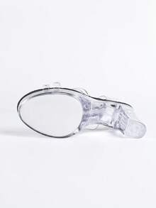 European & American Fashion Car Model Hotel Nightclub Super High Heel Shoes Thick Heel Transparent Shoes Women's Shoes Music Festival Pink Red Catwalk Pole Dancing Shoes Transparent Crystal Bottom - Clear - View 7