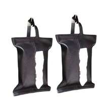 1pc Car Tissue Box Flip-Open Plush Hanging Convenient Tissue Dispenser, High-End Car Tissue Box Holder - Multicolor - View 14