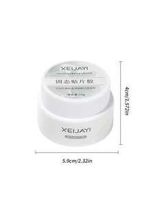 XEIJAYI 1片25克软质假指甲贴纸凝胶，可卸UV LED凝胶美甲延长片，短指甲胶水凝胶美甲 - 無色 - 查看 11