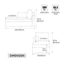 YOGLAD 63.39" Wide Modular 2-Seater Sofa, Chenille Upholstered Convertible Sleeper Sofa Couch With Cushions, Oversized Loveseat Sofa Bed For Living Room Bedroom Apartment, Deep Seat Comfy Couch With Pocketed Spring Cushion, Adjustable Combination Sectional Sofa For Small Spaces, Soft Chenille Fabric Couch With Supportive Backrest & Armrests, Easy Assembly Convertible Sofa Bed For Guests - màu xanh lá - Xem 2