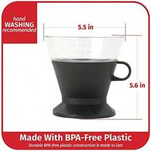 Goodcook Koffe - Cafetera de plástico sin con filtros de papel #2(Plastic) - Multicolor - Ver 4