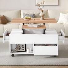 Coffee Tables - White+Oak - View 1