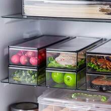 AWYYTransparent Flatware Tray Kitchen Drawer Organizer With Lid - Plastic Kitchen Cutlery Tray And Utensil Silverware Storage Container With Cover - Dinnerware Holder For Spoons Forks Knives - 透明的 - 查看 8