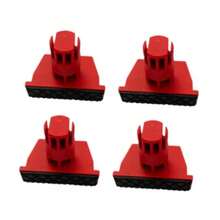 4 PPC Woodworking Bench Bench Bench Dogs Topper Woodworking Mesa Swork para posicionarse para carpintería carpinteríaWoodworking Benches - Rojo - Ver 6