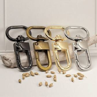 8个金属通用扣包扣多色可选钥匙扣合金扣龙虾扣包包配件