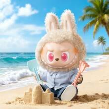 Pop Mart Labubu Flip With Me 夏季版毛绒可爱时尚收藏礼物 - 彩色 - 查看 7