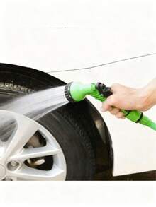 2026 Best-Selling Expandable Magic Garden Hose With Nozzle, High Pressure Car Wash Hose, Watering Hose, Heavy Duty PVC Hose, Suitable For Car Washing, Lawn Irrigation And Pet Cleaning, Multi-Purpose Garden Hose With Nozzle - Multicolor - View 7