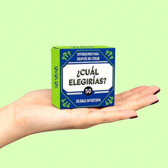 A Set Of Spanish-Language Entertainment Cards Featuring 50 Cards. This Essential Game For Family And Friends Gatherings Makes An Excellent Gift Choice For Holidays And Celebrations. It's A Card Game Perfect For Fostering Connections During Leisure Time.