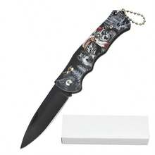 Customized Camping Folding Knife, Fruit Knife, Portable Pocket Knife Suitable For Outdoor Camping, Hunting, Survival, Men's Tool Gift - Style a - View 18