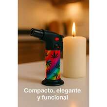 10 PiezasEncendedor Soplete Antorcha Regargable Para Cocina - Multicolor - Ver 7