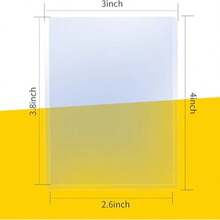 Double-Sided Film Protection Card Sleeves & Toploaders (40-Pack) - Innovative Dual-Layer Coating For Scratch Resistance & Crystal Clarity, 3"X4" Standard Size For Sports & Trading Cards