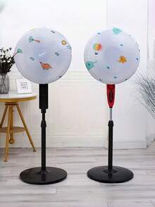 5个中号风扇防尘罩,使用方便,可水洗,收纳紧凑,适用于教室、办公室、宿舍、卧室、客厅、影院等场所,集尘配件,防尘产品 - 圣诞礼物,生日礼物 - 彩色 - 查看 5