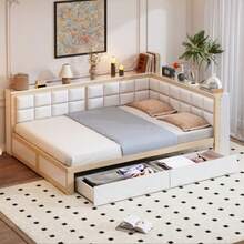 Bed Frames - Khaki - View 4