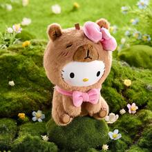 Miniso 名创优品三丽鸥水豚放松心情盲盒，可爱乙烯基和毛绒玩具，好心情收藏品（Hello Kitty 化身水豚） - 彩色 - 查看 6